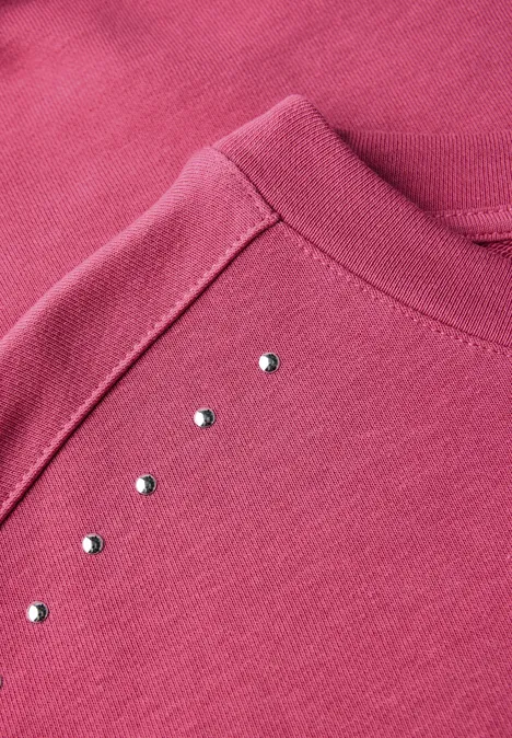 Shirt met edelstenen null