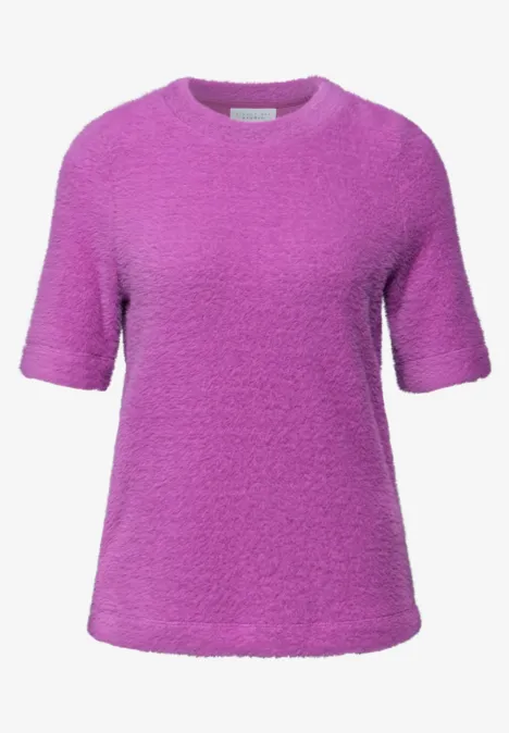 Kuscheliges Basic Shirt floral pink Kuscheliges Basic Shirt floral pink