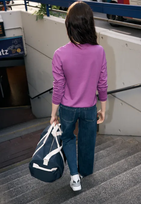Shirt mit Wording floral pink Shirt mit Wording floral pink