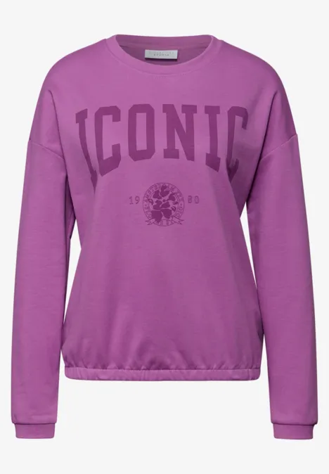 Shirt mit Wording floral pink Shirt mit Wording floral pink