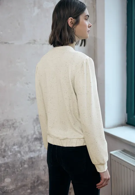 Gemêleerd jack soft beige