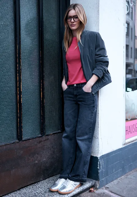 T-shirt basique à manches longues dark candy pink T-shirt basique à manches longues dark candy pink