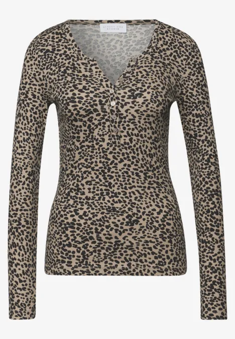 Shirt Leo met knoopsluiting null