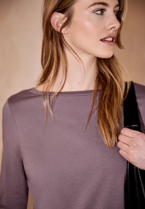 Basic shirt hazy rose