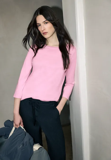 Basic shirt tulip pink