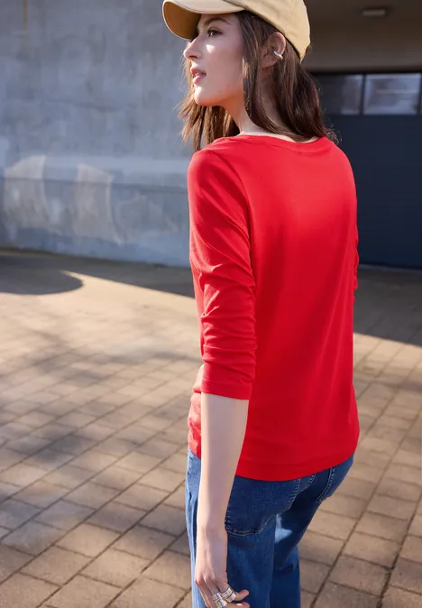 Koszulka Basic torch red