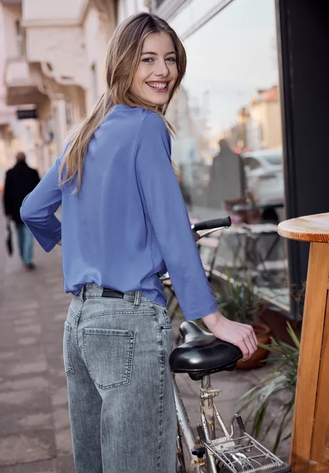 Basic shirt blue echo