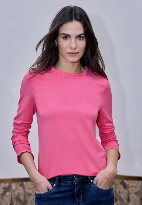 Basic Shirt blazing berry