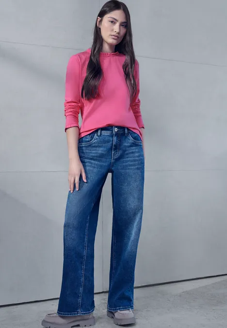 Basic Shirt blazing berry