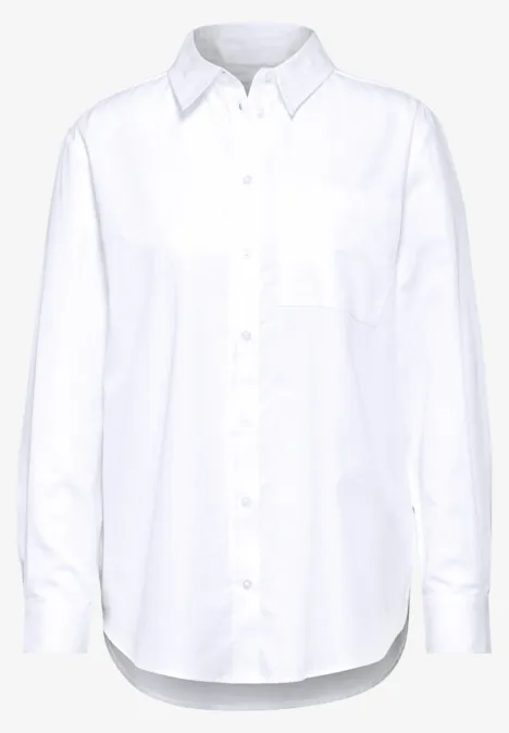 Lange Bluse White
