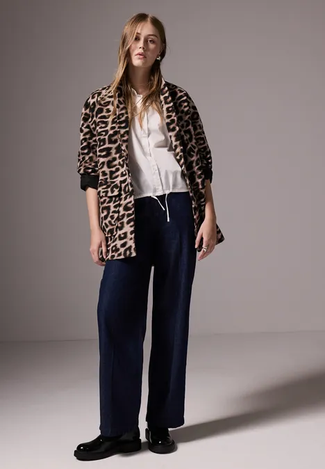 Bluse im Loose Fit White