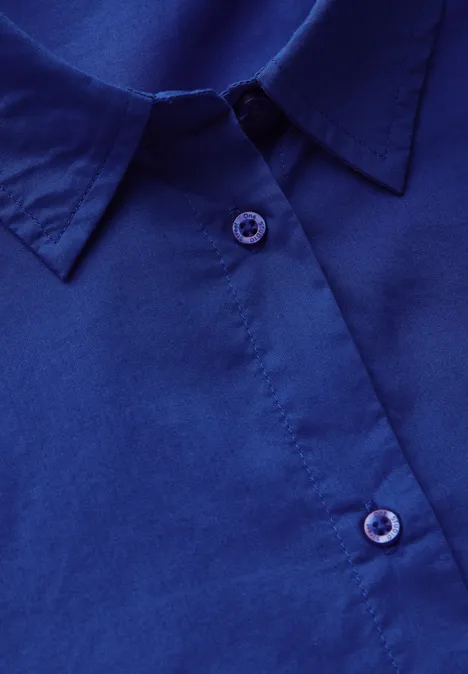 Bluse im Loose Fit force blue