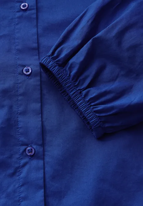 Bluse im Loose Fit force blue