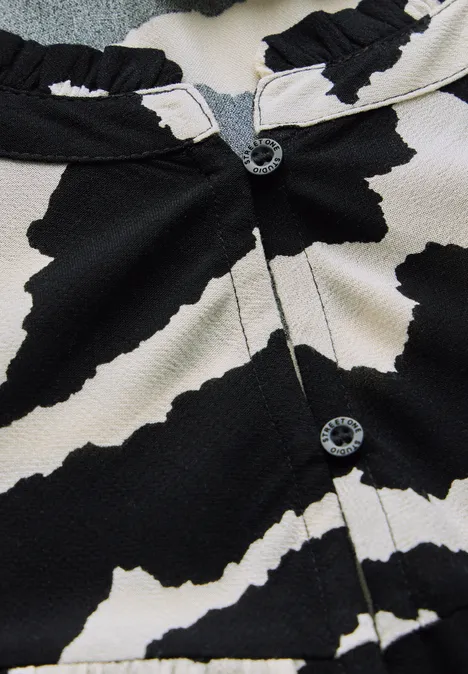 Bedruckte Tunika flint grey