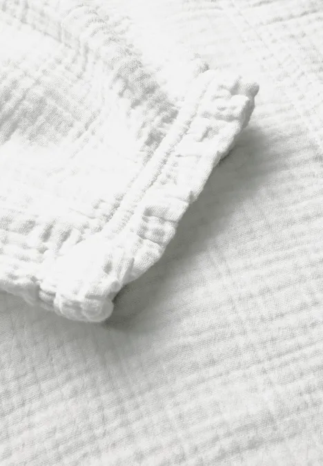 Musselin Tunika off white