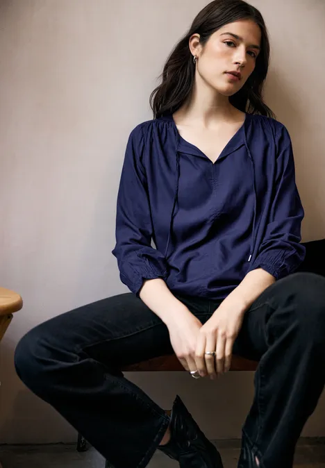 Tunika mit Bändern zenith blue Tunika mit Bändern zenith blue