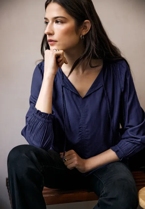 Tunika mit Bändern zenith blue Tunika mit Bändern zenith blue