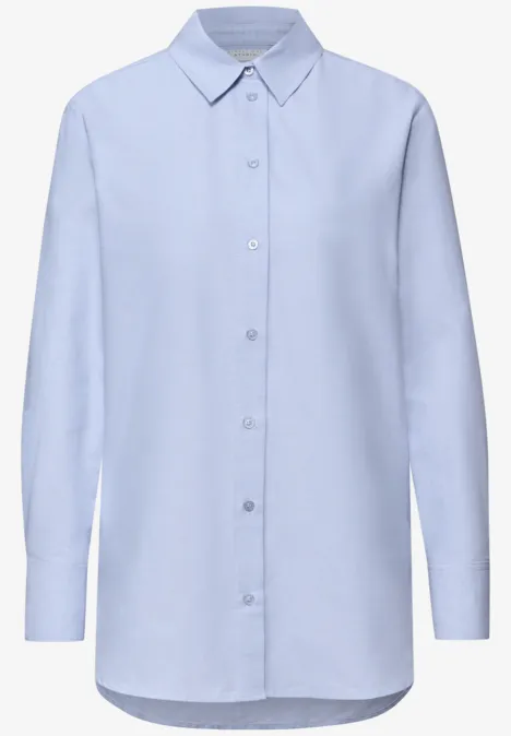 Bluzka koszulowa Chambray original blue