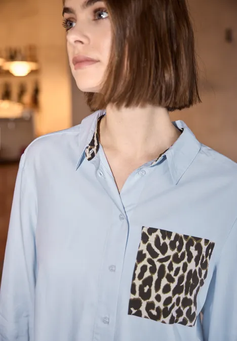 Hemdbluse original blue