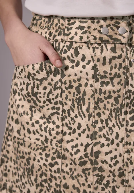 Paperbag Velours Rock creamy brown