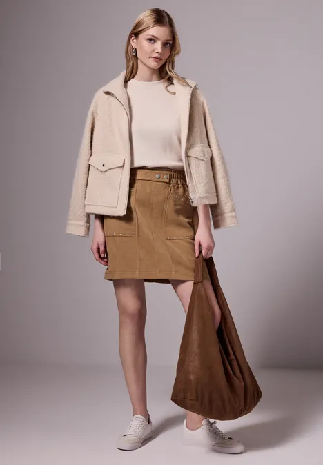 Paperbag Rock creamy brown