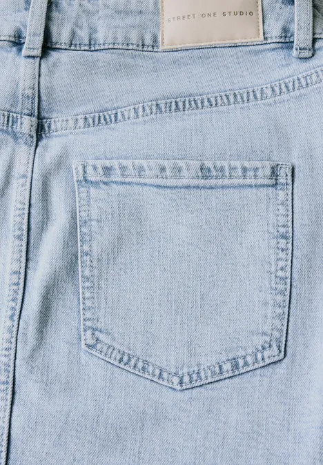 Jeansrock im Bleached-Look Ultrableached wash