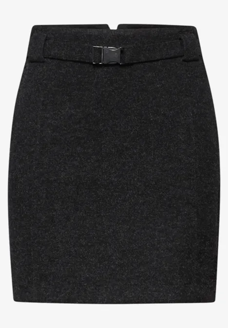 Rock in Woll-Optik anthracite melange