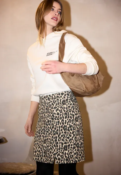 Jupe crayon courte Black