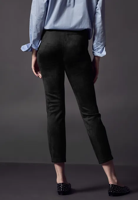Velour Hose Black