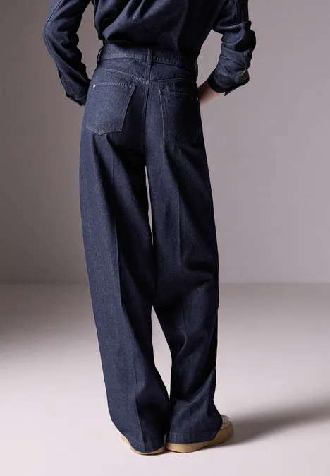 Weite Jeanshose Rinse washed