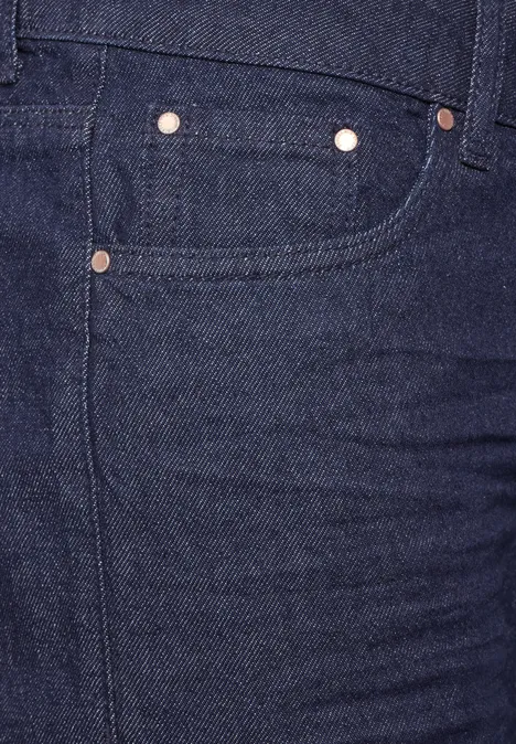 Weite Jeanshose Rinse washed