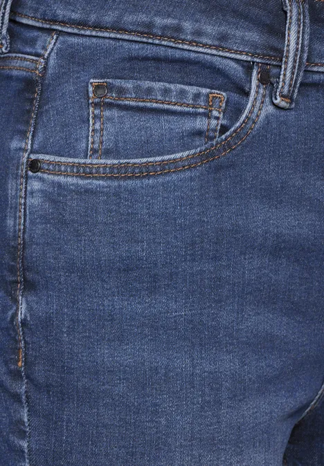 Jeans im Skinny Fit Dark blue washed