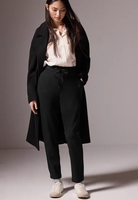 Twill Jogger Black