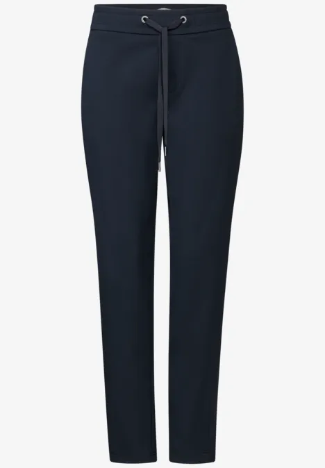 Twill Jogger deep blue
