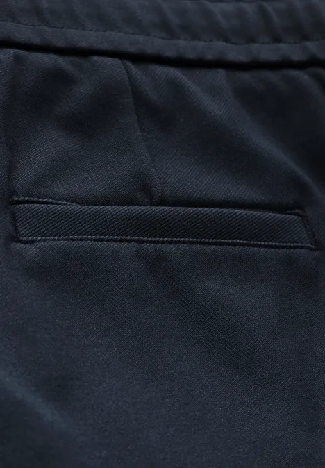 Twill Jogger deep blue