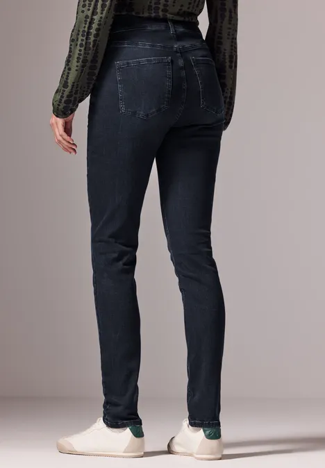 Jeans im Skinny Fit Blue Black Washed