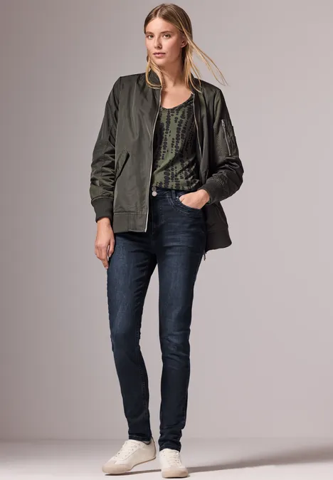 Jeans im Skinny Fit Blue Black Washed