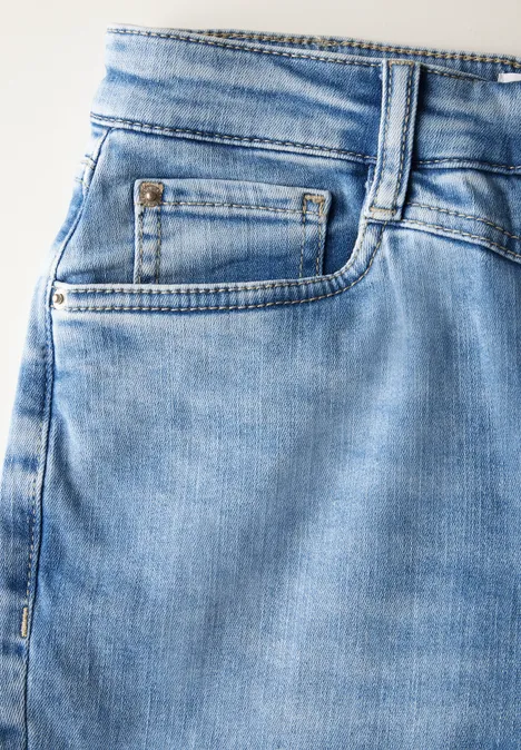 Skinny Fit Jeans Light Blue Wash