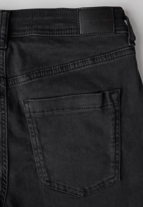 Straight Leg Jeans Black rinse
