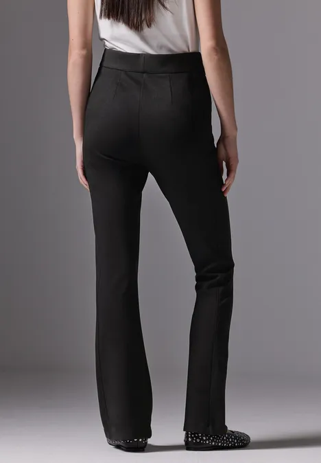 Bootcut Hose Black