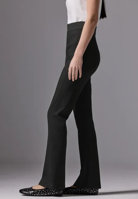 Bootcut Hose Black