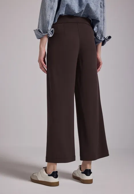 Culotte plummy brown