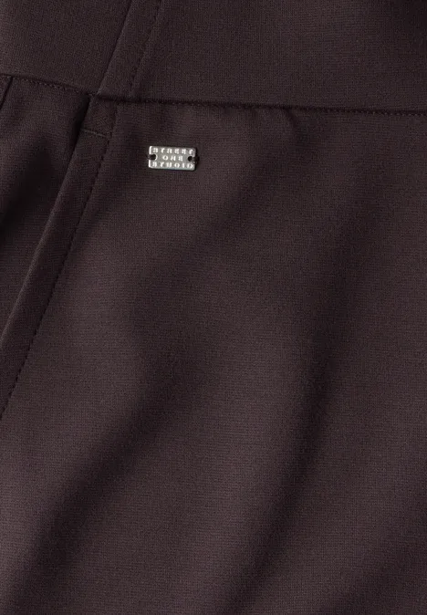 Culotte plummy brown