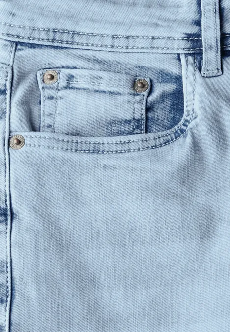 Jeans Culotte authentic bleached wash