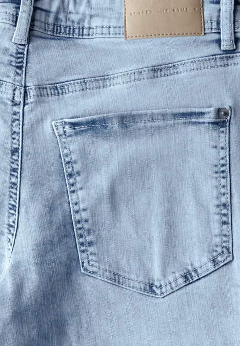 Jeans Culotte authentic bleached wash