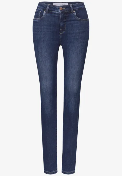 Skinny Fit Jeans Dark blue washed