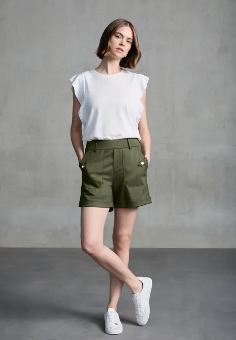 Shorts im Loose Fit peridot green