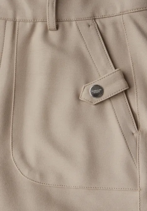 Shorts im Loose Fit sandshell beige