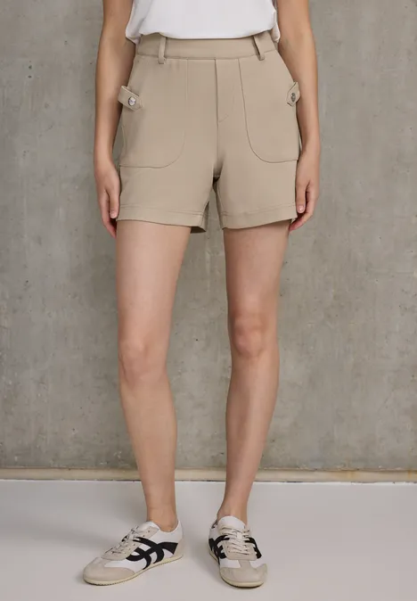 Shorts im Loose Fit sandshell beige