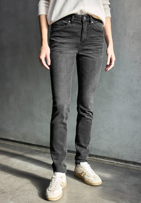Skinny Fit Jeans black washed